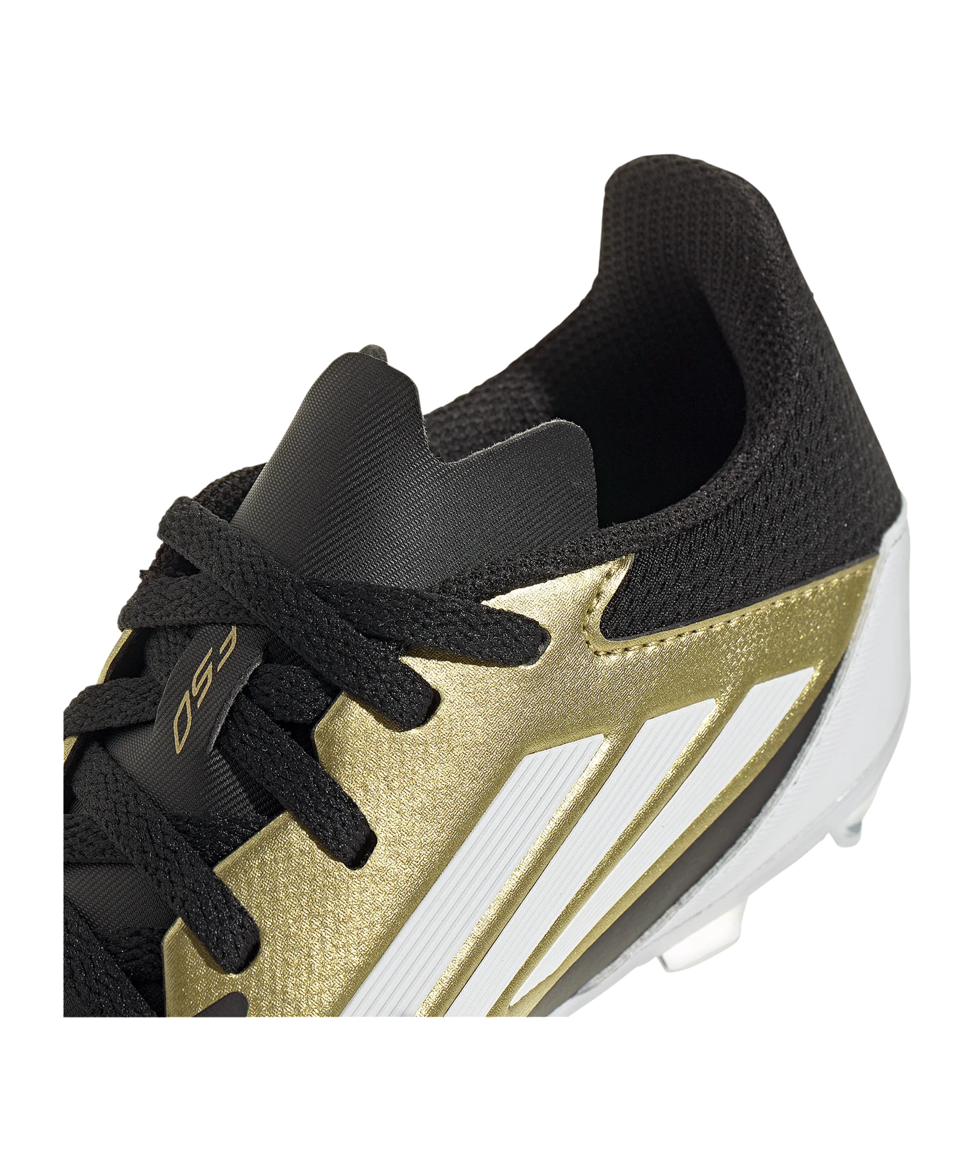 adidas F50 League FG/MG Messi Triunfo Dorado Kids Gold Weiss