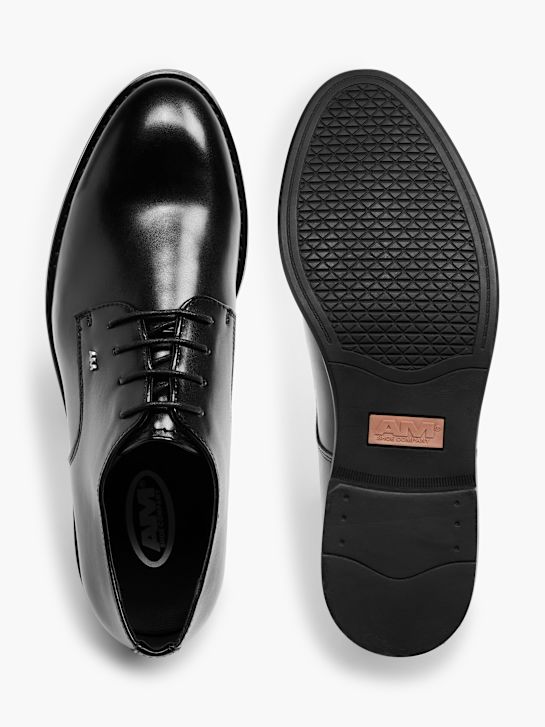 AM SHOE Businessschuh Schwarz