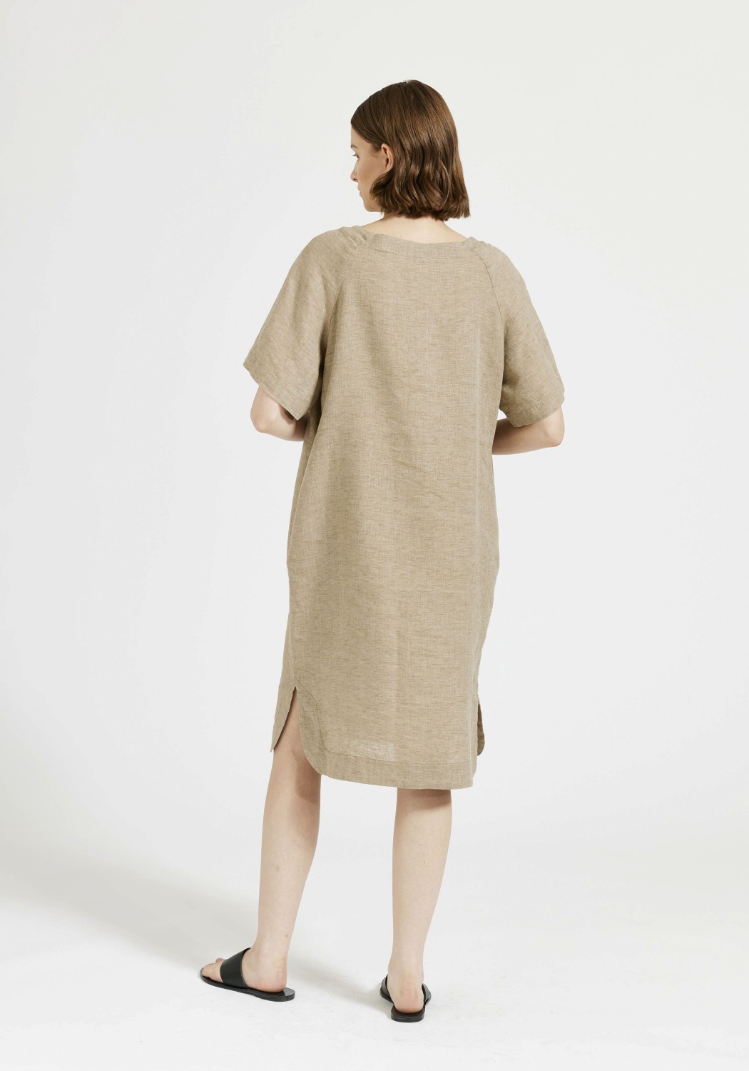 Maska Kleid Arya Taupe