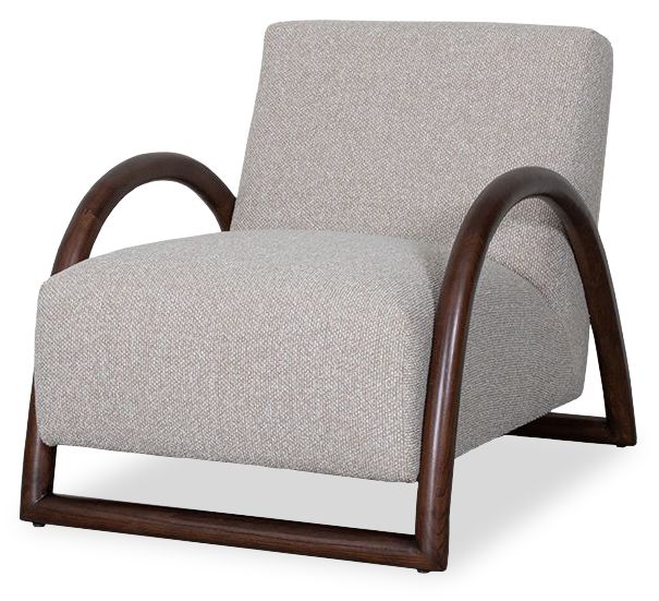 Fauteuil Naturel Walnoot Viggo B70 x D90 x H74 cm