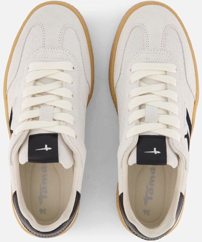 Tamaris - 1-23723-44 - Sneakers - Off White - Textiel