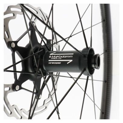 PAIRE DE ROUE DE ROUTE MAKADAMM EVORA 35 DISC XPREMIUM À PNEUS - 1165GR LA PAIRE