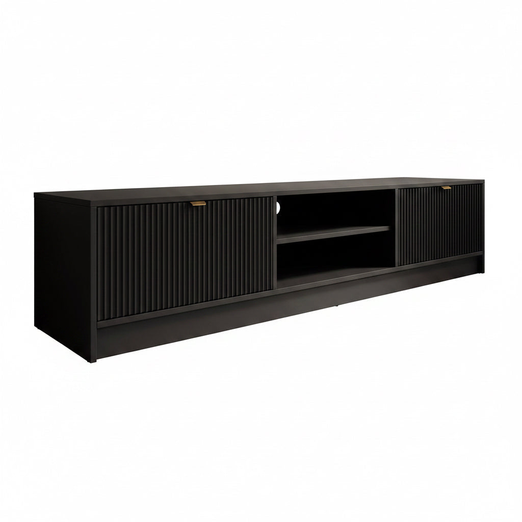 Tavares - TV-Meubel - Zwart - 180 cm