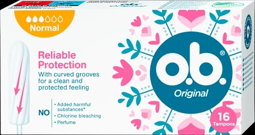 o.b. Tampons Original<br>16 Stück, Karton, Normal