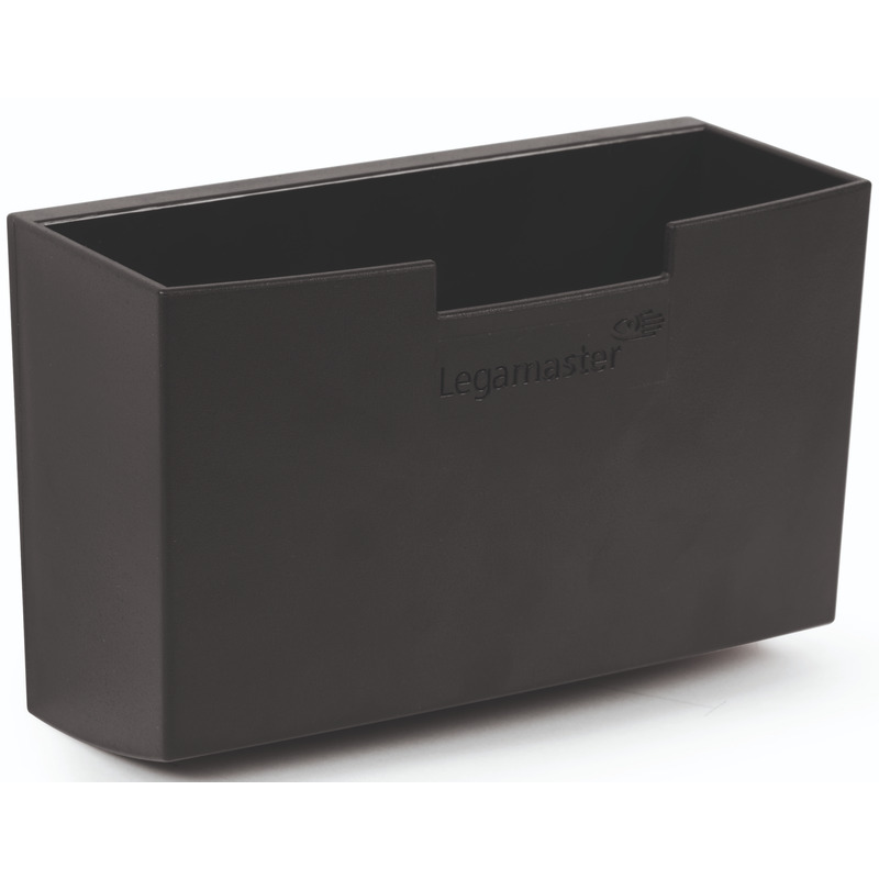 Legamaster Zubehörhalter für Glas-Magnettafel, magnetisch, schwarz