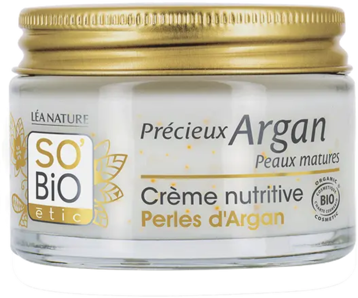 LÉA NATURE SO BiO étic  Argan Nährende Creme, 50 ml