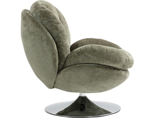 CONCEPT1 - Fauteuil pivotant Topi kaki