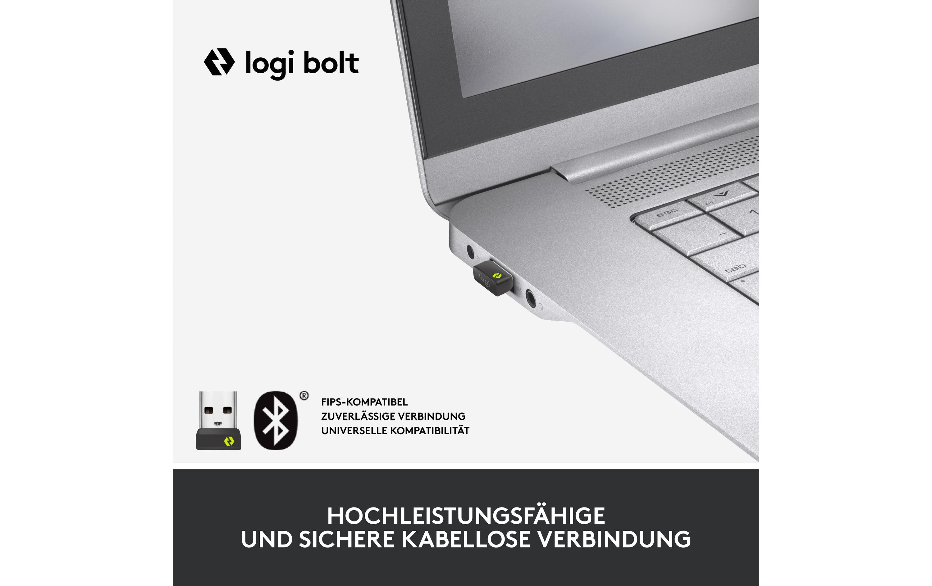Ergonomische Maus Lift for Business Left GraphiteKomfortable ergonomische Linkshänder-Maus mit vertikalem Design für kleine bis mittelgrosse Hände