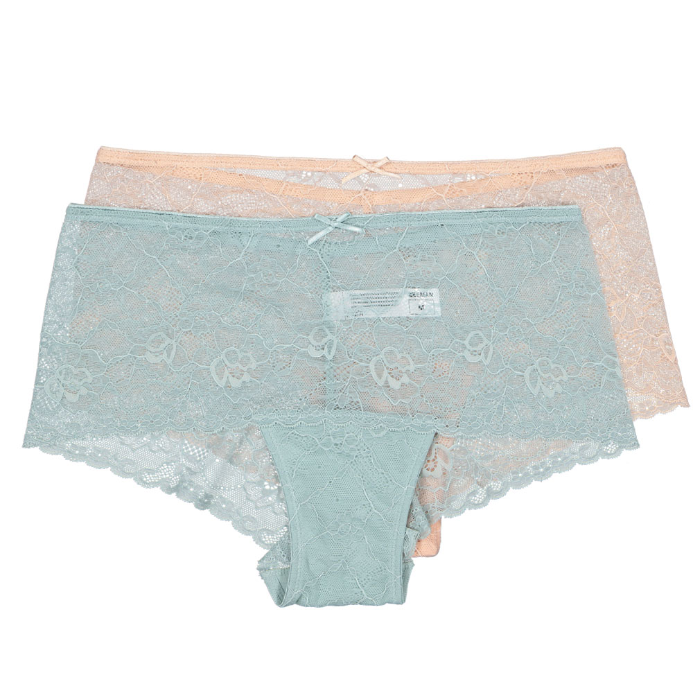 Dames brazilian High waisted  2-Pack Lichtgroen kopen? Goed en goedkoop