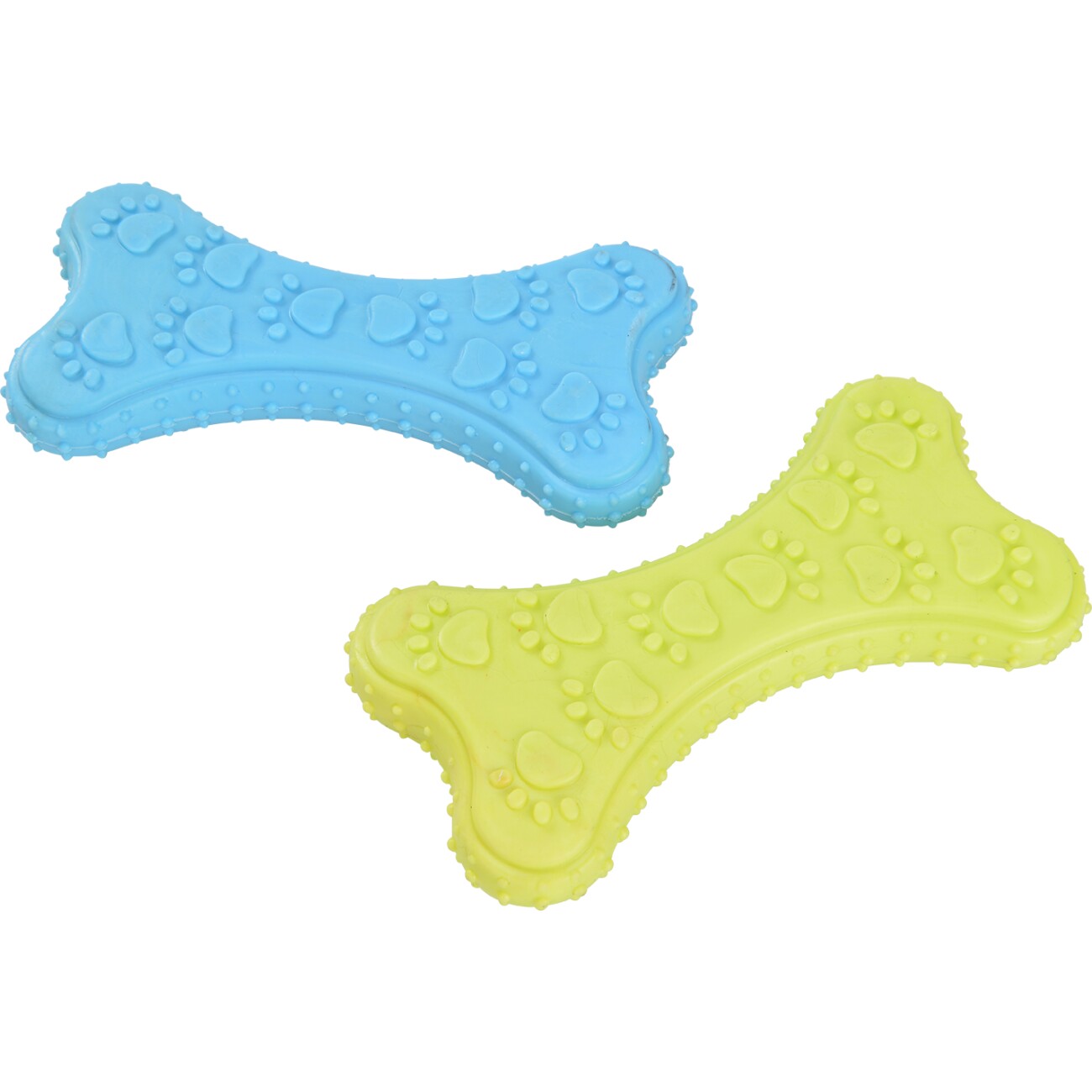 FIT+FUN Spielzeugknochen blau oder gelb
