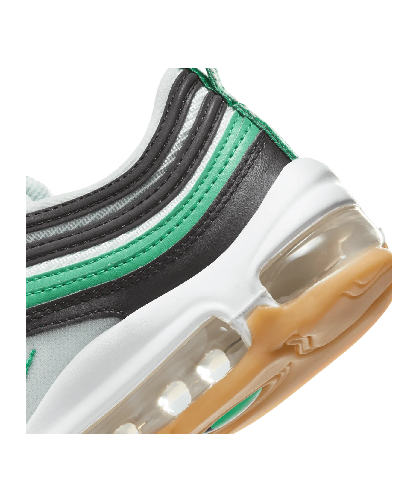 Nike Air Max 97 Kids Schwarz Grün F035