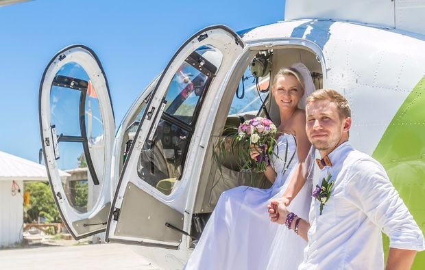Hochzeits-Rundflug ab Egelsbach als Geschenk