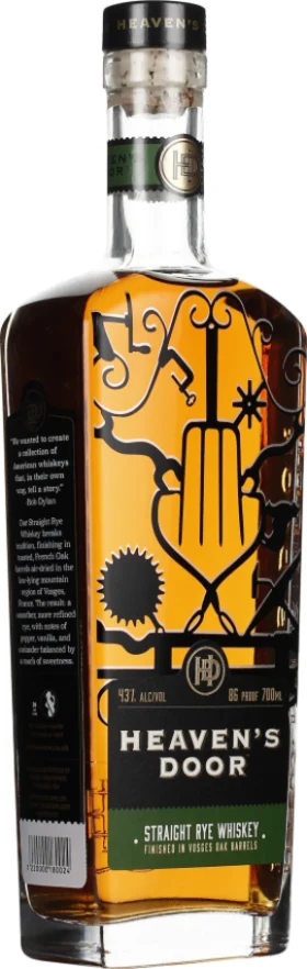 HEAVEN'S DOOR STRAIGHT RYE 70CL