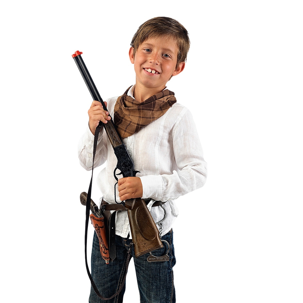 Wildwest-Cowboy-Gewehr- und Pistolen-Spielset