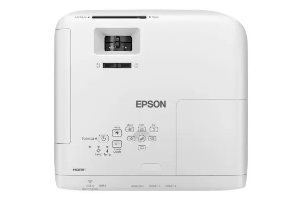 Epson EH-TW840 - 3LCD-projektor - bærbar - 4000 lumen (hvid) - 4000 lumen (farve) - Full HD (1920 x 1080) - 16:9 - 1080p - hvid