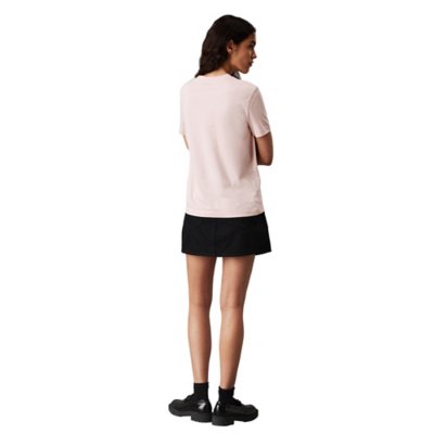 Tee-shirt à manches courtes femme Embroidered Ck Regular CALVIN KLEIN