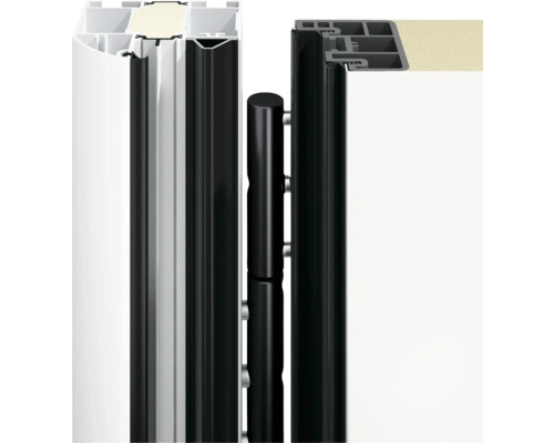 Hörmann voordeur Thermo65 1100 x 2100 mm motief 610S RAL 7016 antracietgrijs DIN links