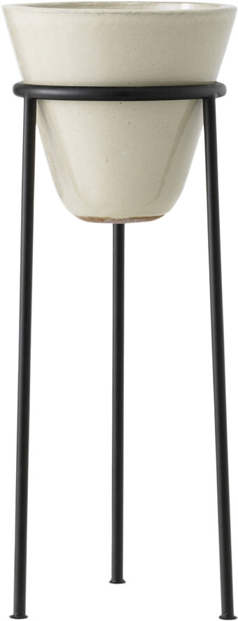 Audo Copenhagen Daiza Planter, H67/Ø25, Ivory