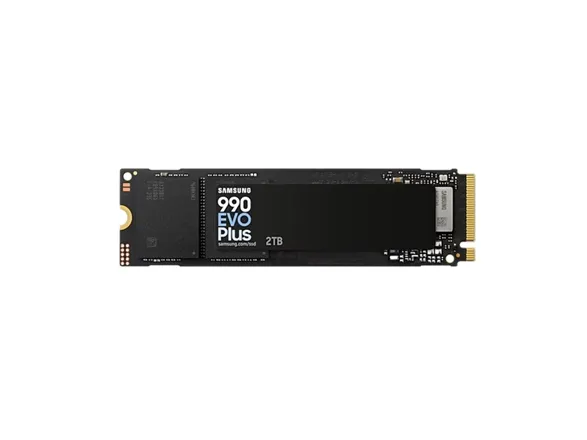 Samsung 990 EVO Plus MZ-V9S2T0 - SSD - krypteret - 2 TB - intern - M.2 2280 - PCIe 5.0 x2 (NVMe) - 256-bit AES - TCG Opal Encryption 2.0