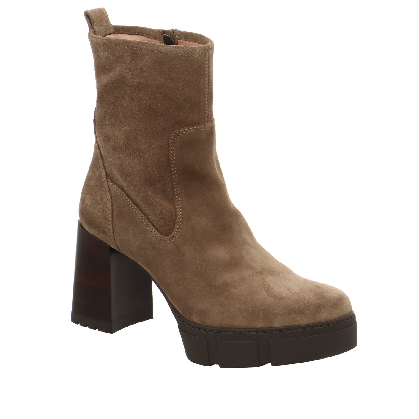 Stiefeletten beige
