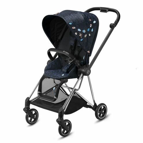 Poussette MIOS Chrome Black Jewels of Nature Dark Blue 2022 - CYBEX