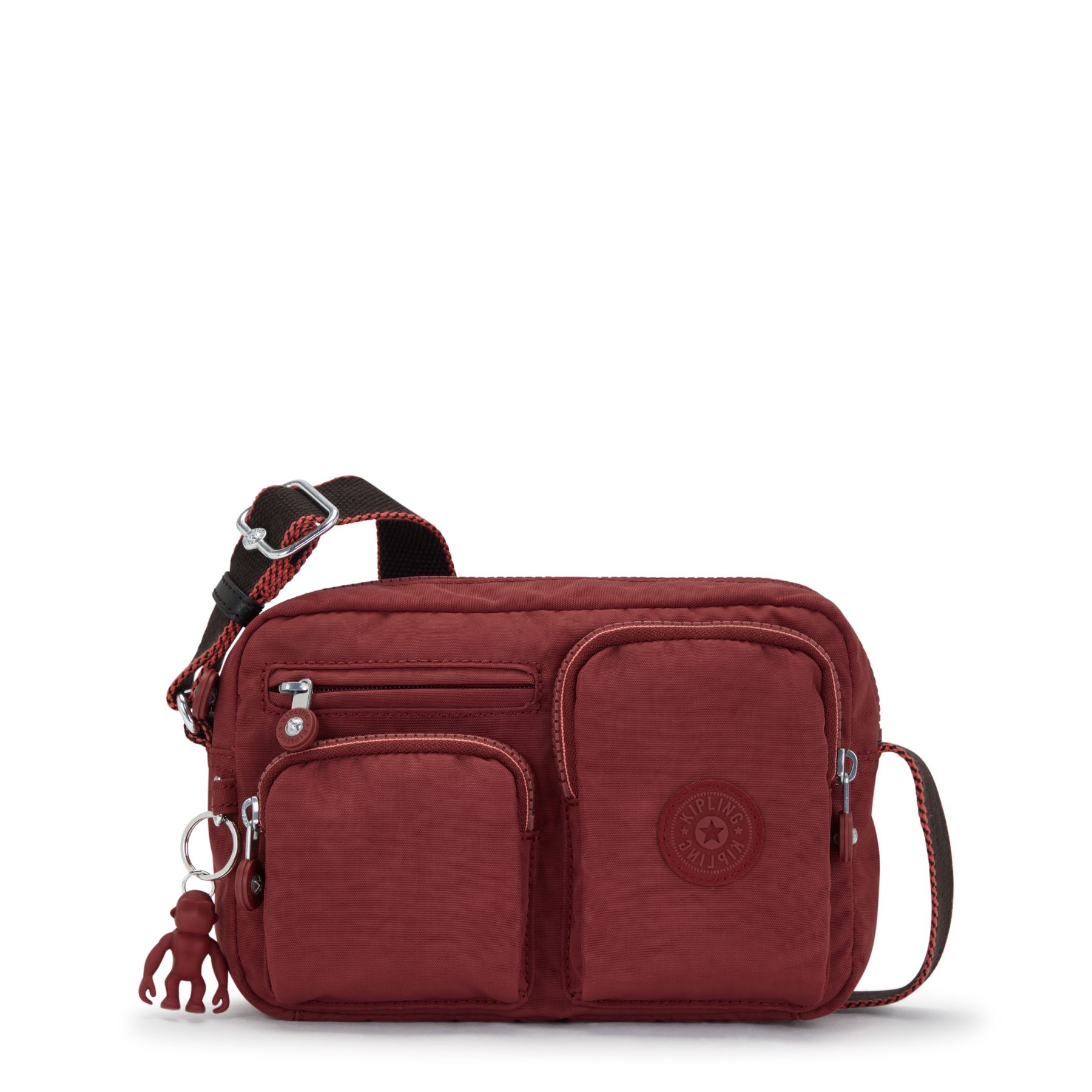 ALBENA Petit Sac Bandoulière à Poches - Flaring Rust