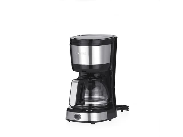 Severin Kaffemaskine 4 kopper 750 watt Stål/Sort