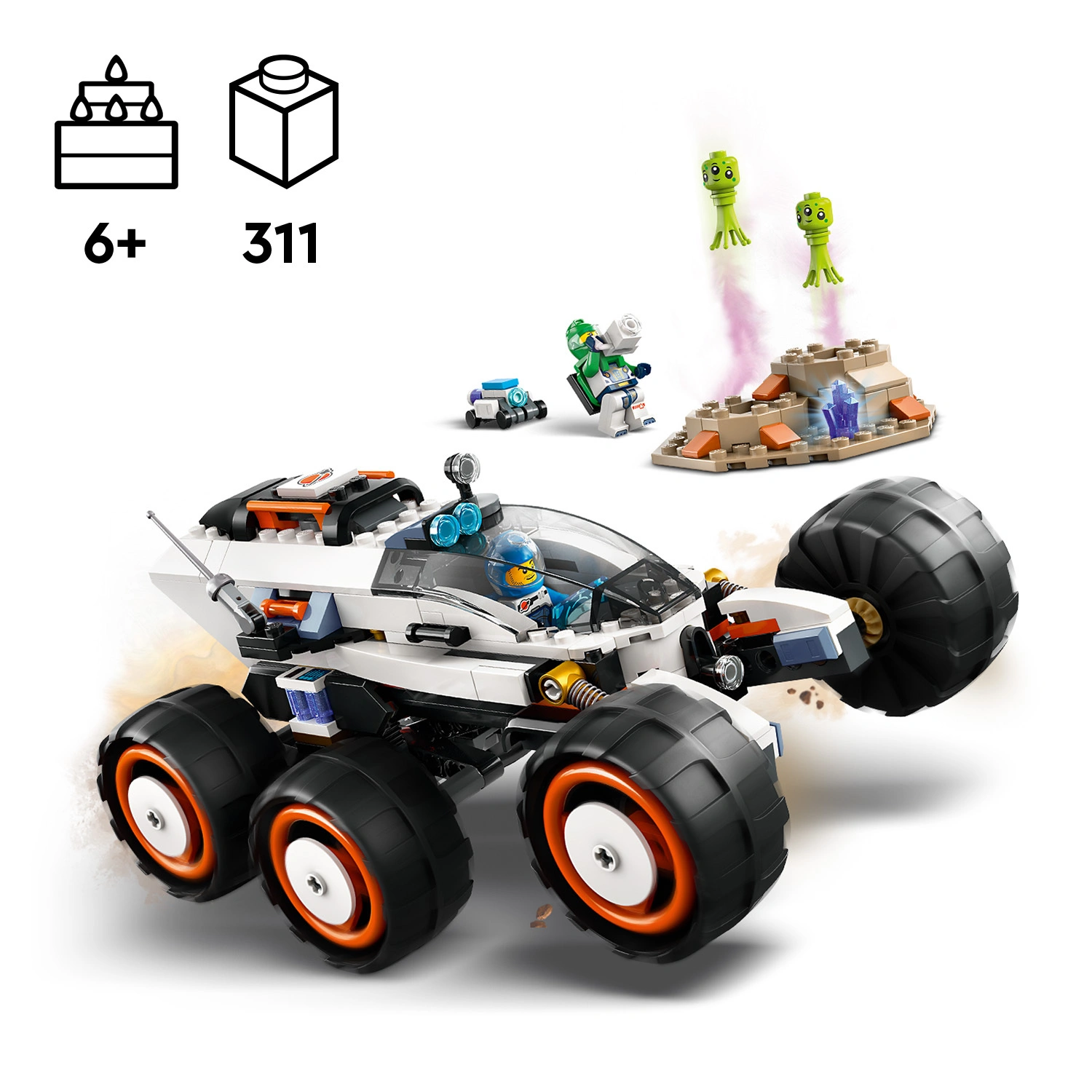 LEGO® City 60431 WELTRAUM ROVER MIT AUßERIRDISCHEN