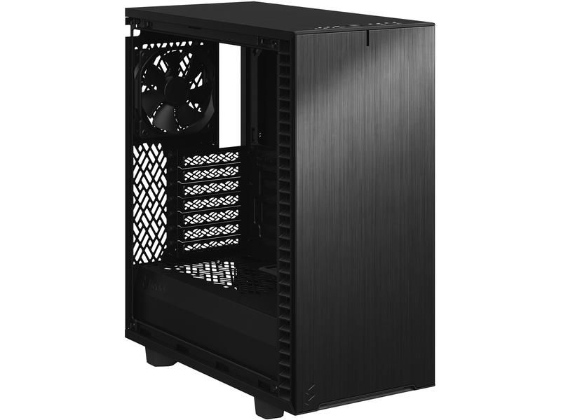 Fractal Design PC-Gehäuse Define 7 Compact Schwarz Kompaktes Mid-Tower für ATX-Motherboards