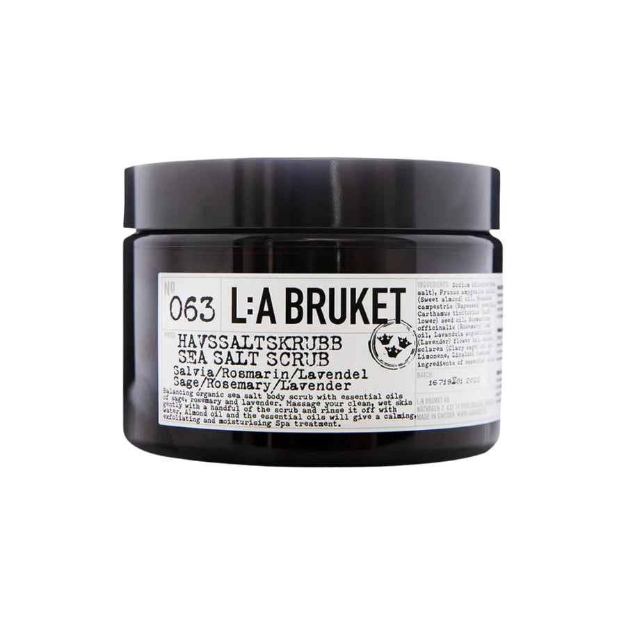 063 Sea Salt Scrub Sage\/Rosemary\/Lavender