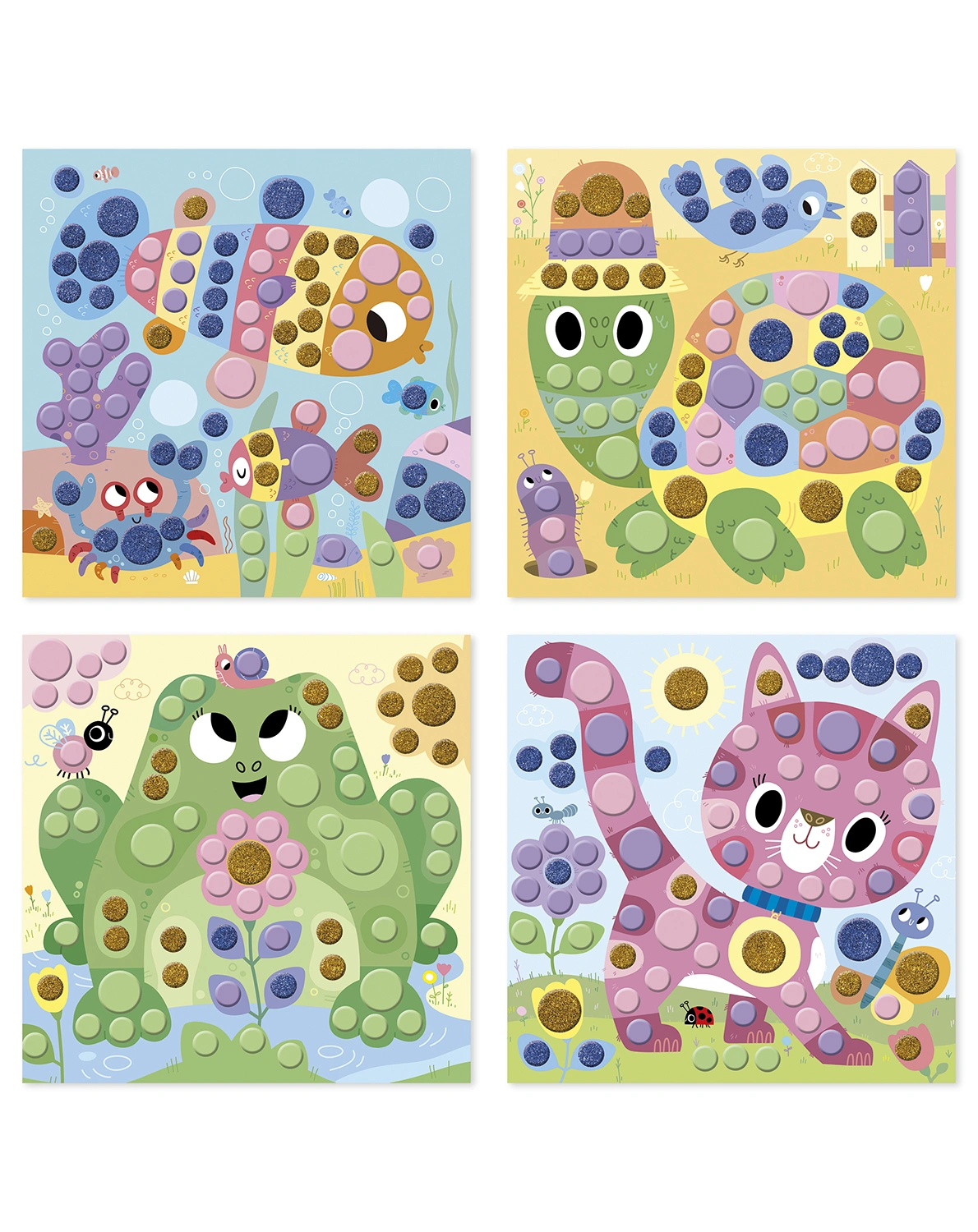Moosgummi-Set MY ARTS&CRAFTS - TIERE