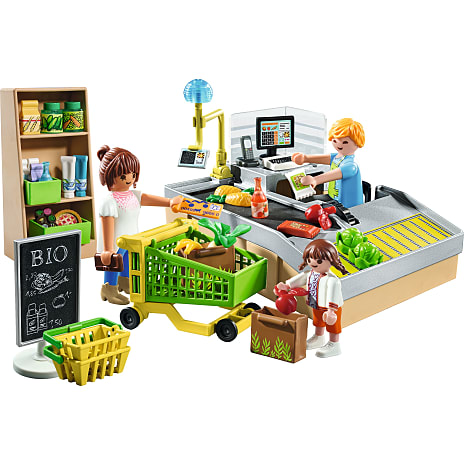 Playmobil 71648 økologisk supermarked