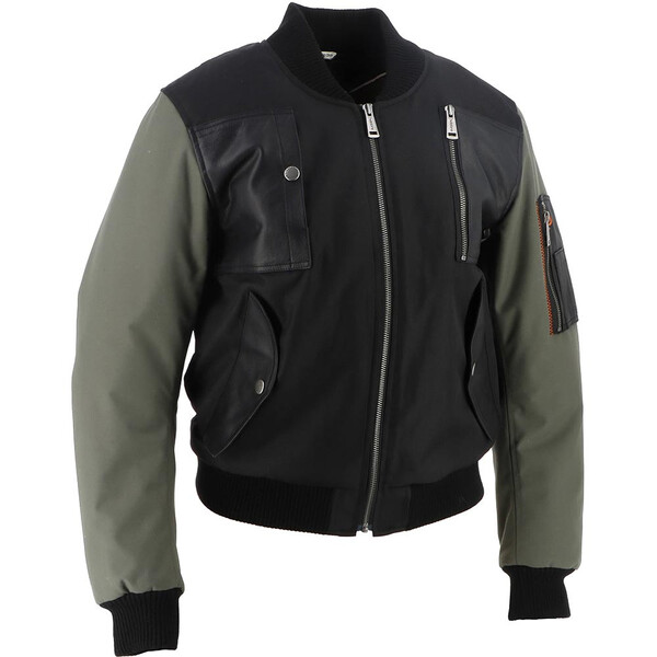 Helstons - Blouson femme H-Bomb Noir / Kaki