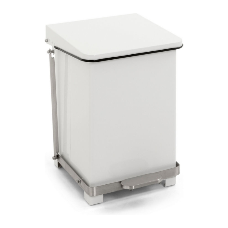 Industri\u00eble pedaalemmer 27 ltr wit