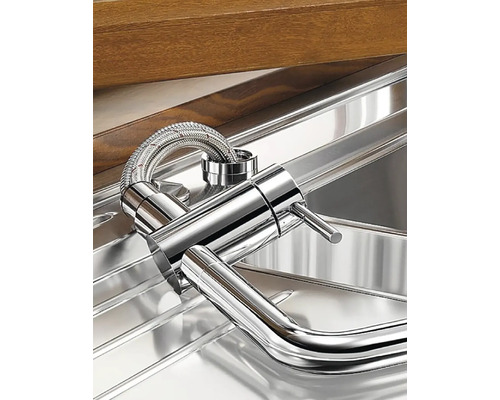 Blanco keukenkraan LINUS-F chroom 514025