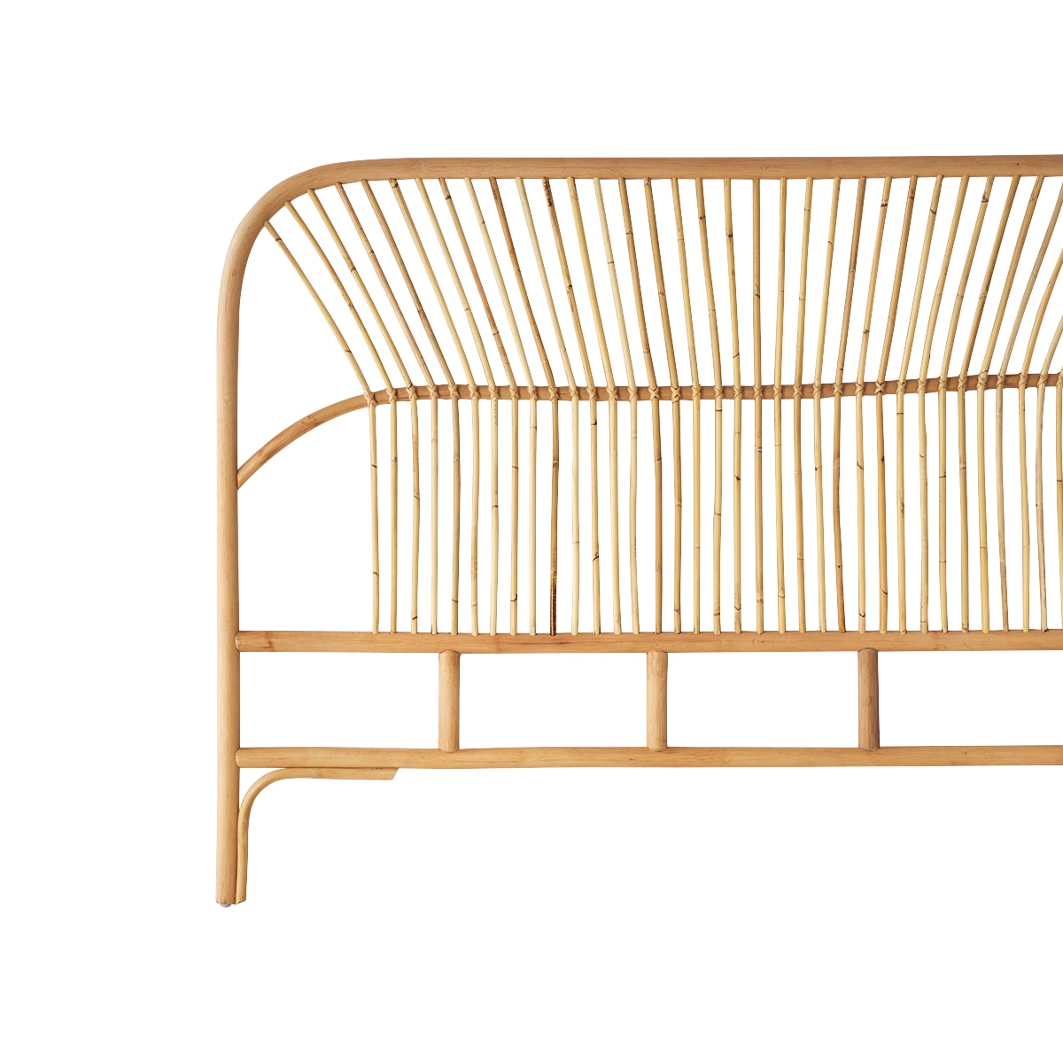Tikamoon - Colette - Rotan hoofdbord 160 cm