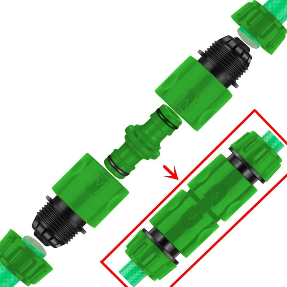 (25-tlg. Set) Universal Wasserhahn Gartenschlauch Adapter Hahnstück Lavabo Schlauchadapter Anschluss