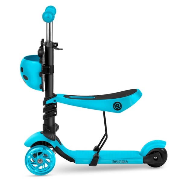 Trehjuls scooter Ricokids Buggy - turkis