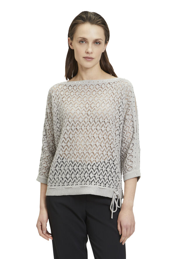 Betty Barclay Strickpullover Ku Light stone