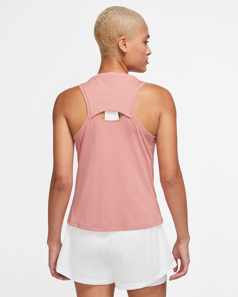 Débardeur de tennis Nike NikeCourt Rouge Clair pour femme