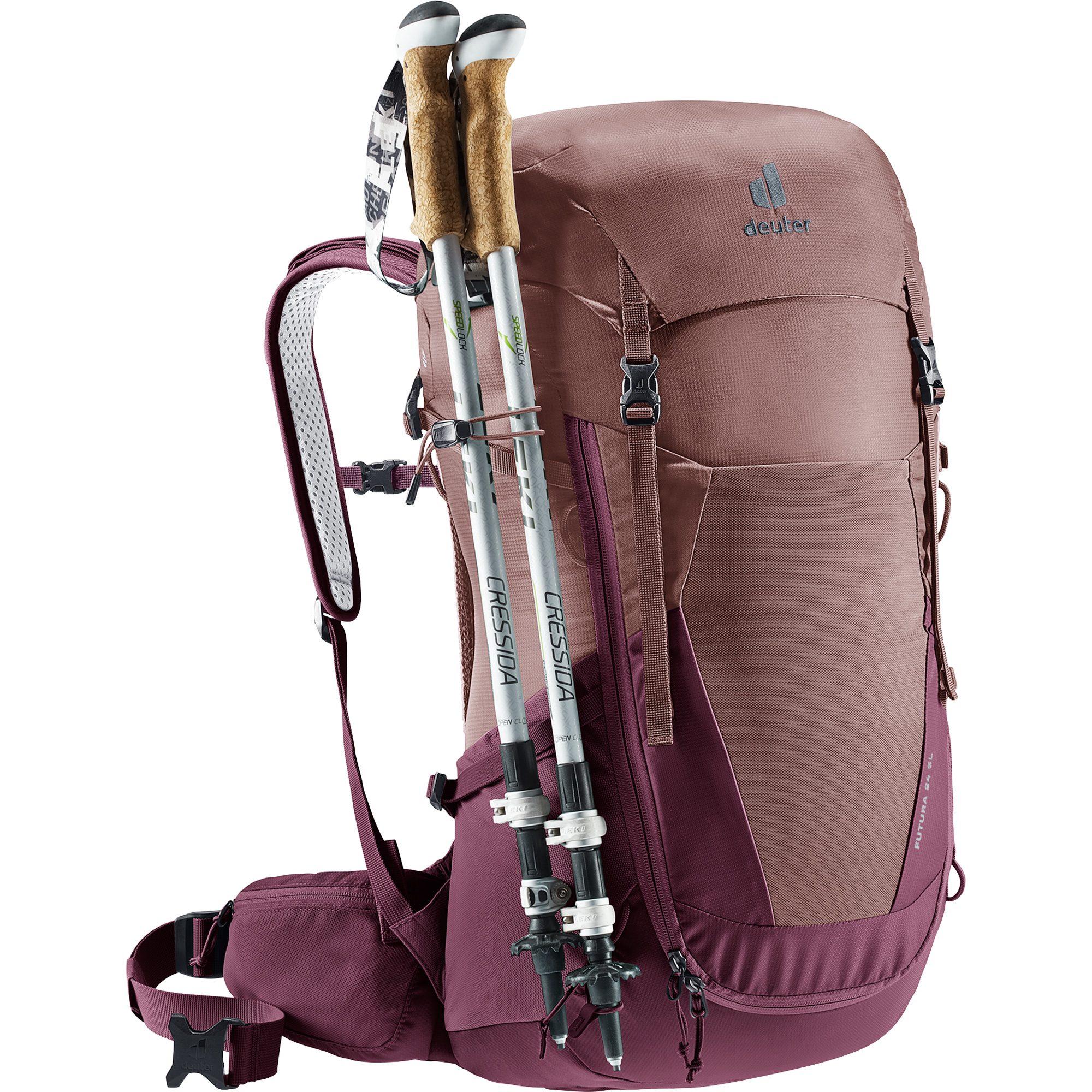 deuter Futura 24l SL Rucksack Damen ashrose cassis