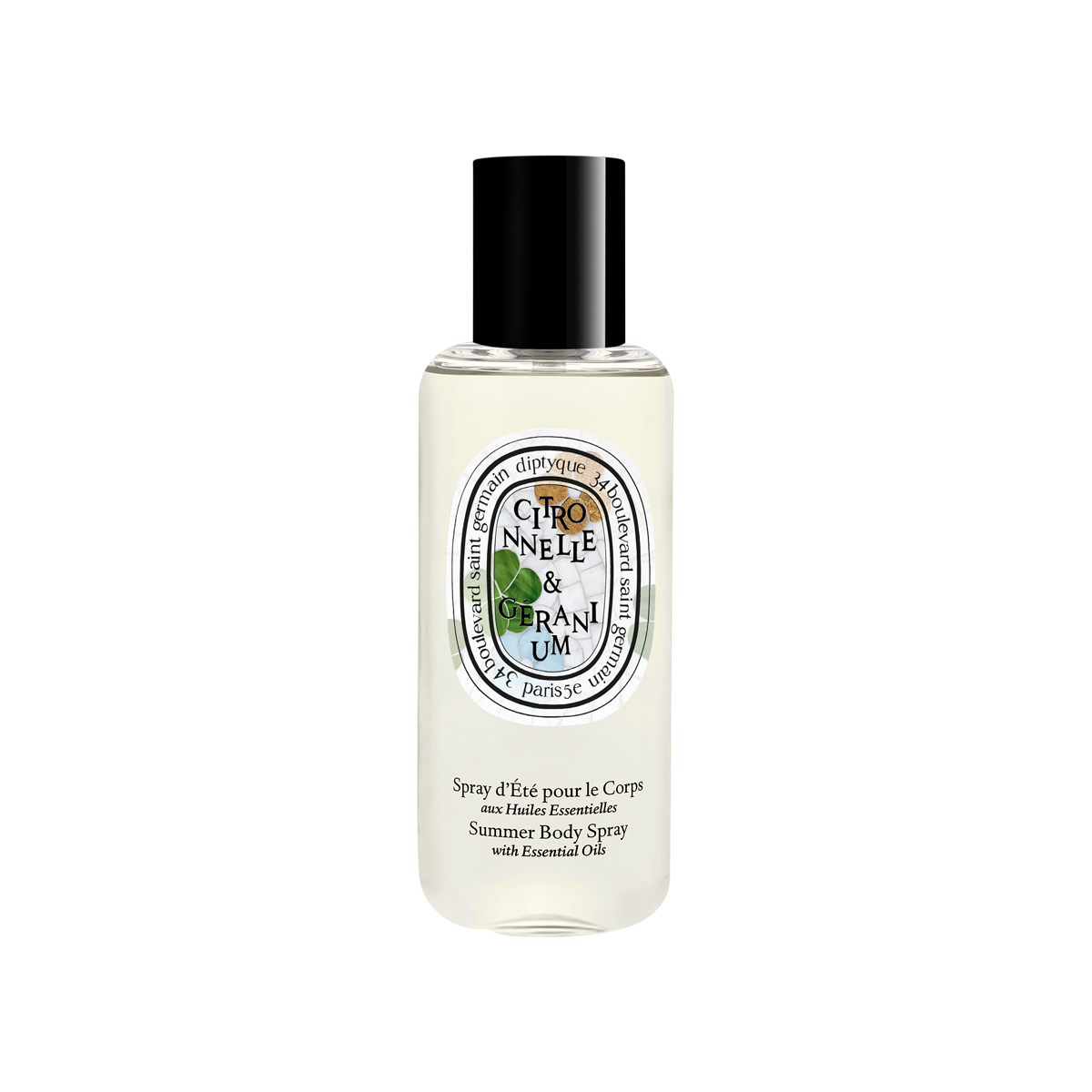 Citronnelle Geranium Body Spray L.t. Edition 100ml