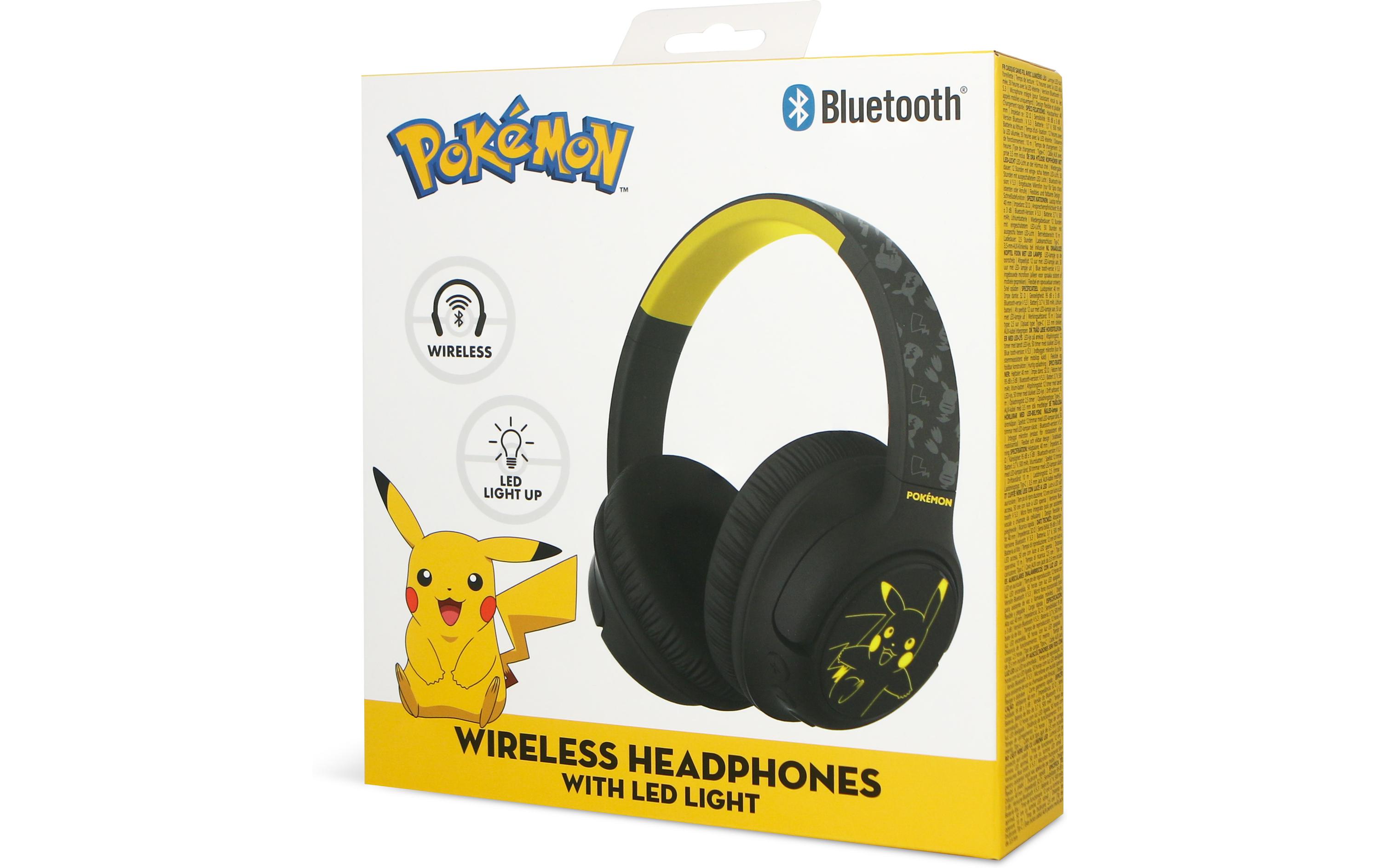 Pikachu LED light up kabellose KopfhörerBluethooth Kopfhörer