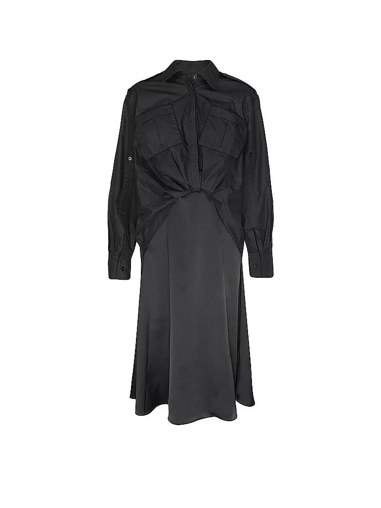 PHILLIP LIM Midikleid  schwarz