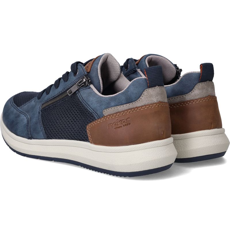Rieker Sneakers Blauw Heren