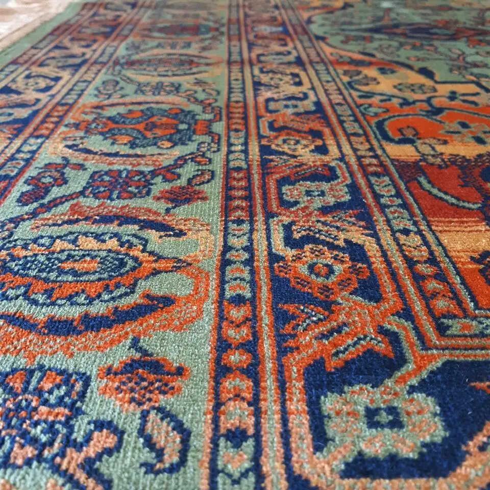 Tier Vloerkleed Manami - Groen - Viscose - 160 x 230cm