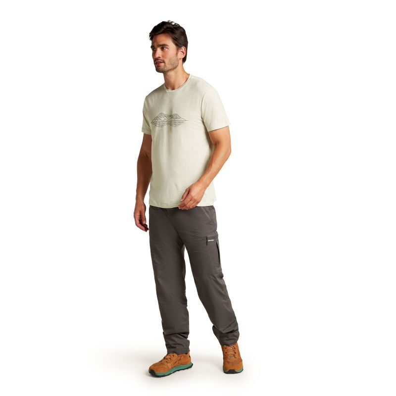 Merino 150 Tech Lite SS Tee Pukaki Reflected - T-shirt en laine mérinos homme