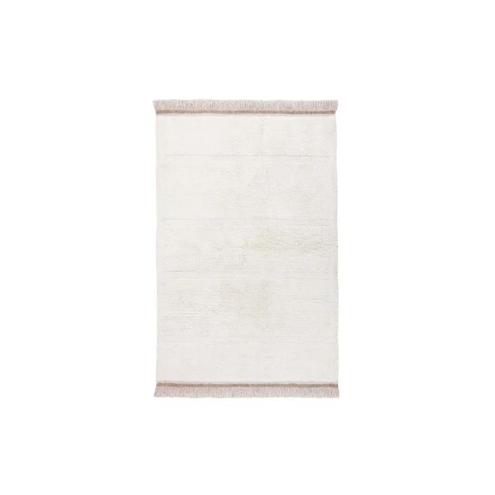Lorena Canals - Wollteppich Steppe, 120 x 170 cm, sheep white
