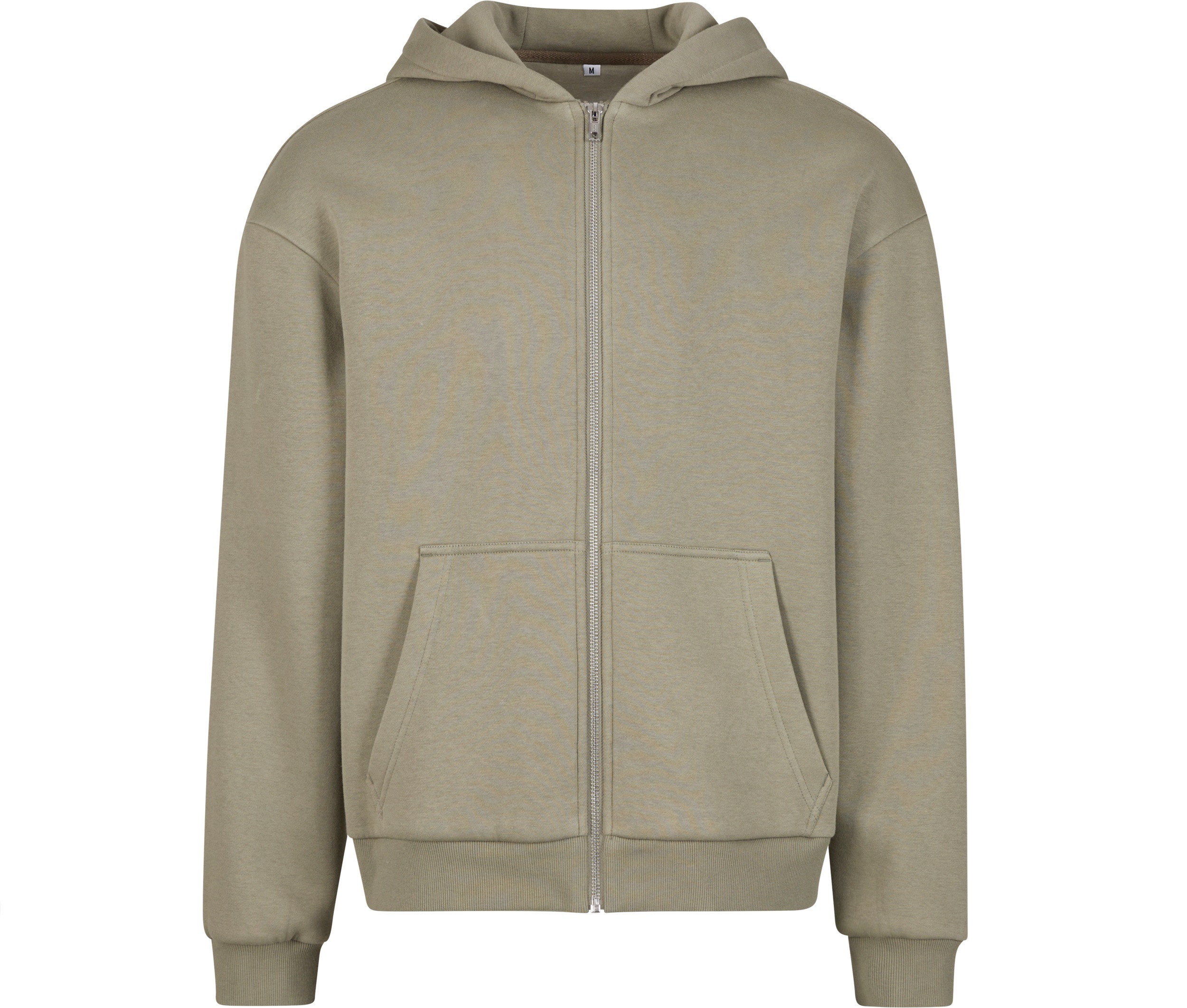 BUILD YOUR BRAND BY285 - FLUFFY ZIP HOODY