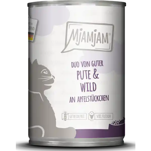 Duo von Pute & Wild an Apfelstückchen 400g